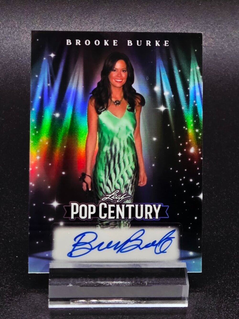 Brooke Burke Dancing with the Stars Auto 10/25 Refractor Autograph